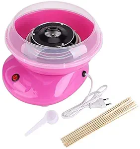 Delzon Cotton Candy Maker Automatic Electric Fancy Mini Portable for Kids (Multi Colour)