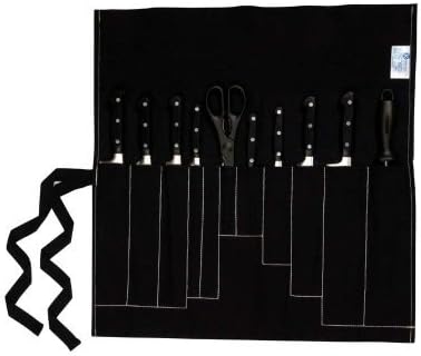 Dexam 11 Pocket Knife Roll/Wallet Black, 57.5 x 32