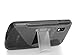 JKase Premium Quality LG Google Nexus 4 E960 DUOBLO TPU Hard Stand Case Cover - Retail Packaging - Grey