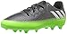 adidas Performance Kids' Messi 16.3 Firm Ground Soccer Cleats, Dark Grey/Metallic Silver/Neon Green, 2 M US Little Kid