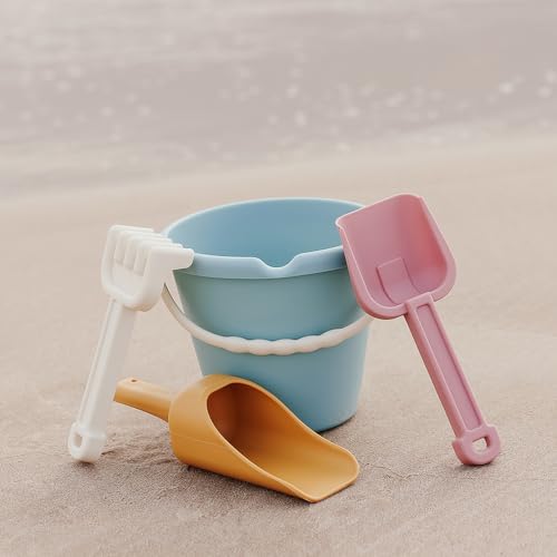 Conjunto de Pá e Cubo de Bebé, Multicolorido, Ancinhos e Pás, Brincar na Neve, Brincar na Areia, Brincar na Praia | Junior Warm