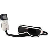 All in one intelligent eye massager with air pressure massage, far infrared heat therapy, vibration massage, and music therapy EM2404G