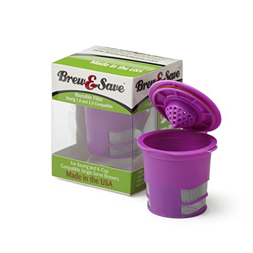 Brew & Save 40194 Single Filter, Purple Brew & Save 40194 Single Filter, Purple