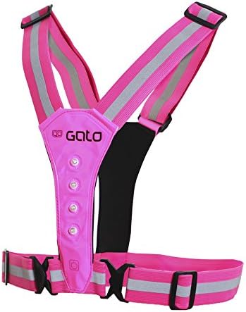 Gato Led Safer Sport vest pink