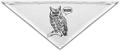 Fashion English Teacher Gift For Owl Cool Dog Bibs