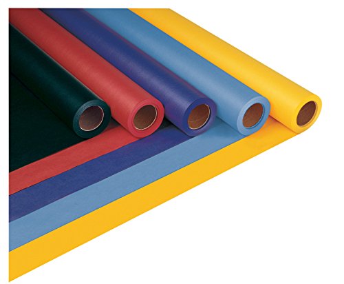 Riverside Paper Decorol Flame Retardant Colored Paper Rolls, 36in. x 1000ft., Sky Blue