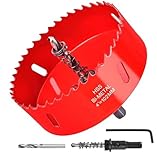 4 Inch / 102mm HSS Bi-Metal Hole Cutter with Pilot