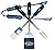 Motorhead Products 4-Piece BBQ Grilling Utensil Set
