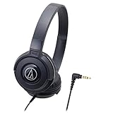 Audio-Technica Street ATH-S100BK Monitoring Headphones (Black)