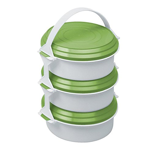 Marmita Plástica 3 Pratos Tritec