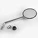 KiWAV OEM Replacement Mirror FV-025-1 compatible for PIAGGIO Liberty RST125 200 Vespa LX 50 125 150 Right Hand