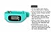 Perman Durable Digital LCD Pedometer Run Step Walking Distance Calorie Counter Watch Bracelet (Sky Blue)