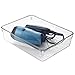 iDesign Rain Plastic Storage Organizer Bin, Container for Bathroom, Bedroom, Vanity, Kitchen Storage, 12