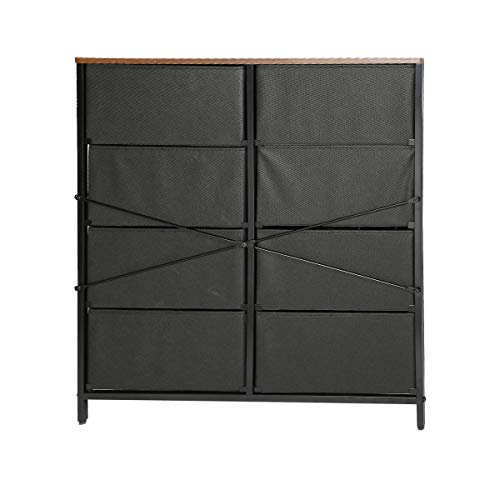 Kamiler Dresser with 8 Drawers, Wide Chests of Drawers,Tall Storage