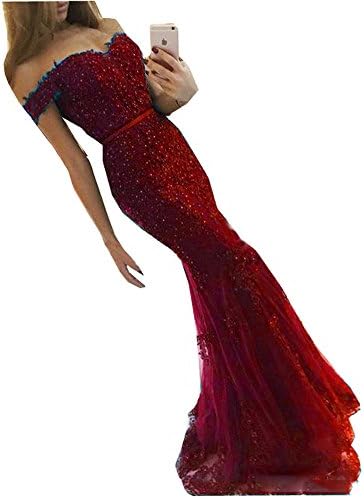 Inmagicdress Mermaid Evening Dresses for Women Formal Lace Plus Size 2018 Prom Dresses 97