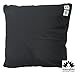 Zabuton Cushion: Kapok-filled, 100% Organic Cotton Cover Meditation Cushion (Black, Medium 24 X 24)