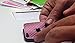 Black Matte SKINTZ Total Protection Skin Wrap Compatible with iPhone SE/iPhone 5s / iPhone 5