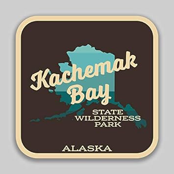 Auto Parts Accessories Kachemak Bay State Park Decal Sticker