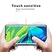 [3-Pack] PULEN LiQuidSkin Screen Protector for Xiaomi Mi Note 10 and Mi Note 10 Pro（Work with The Fingerprint Unlock Function）,HD Clear Anti-Scratch Full Coverage High Sensitivity Flexible TPU Film