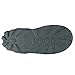 CLPP'LI Womens Slip on Faux Fur Warm Winter Mules Fluffy Suede Comfy Slippers-Grey-8
