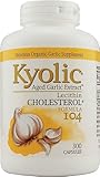 Kyolic Aged Garlic Extract Cholesterol Formula 104 - 300 Capsules
