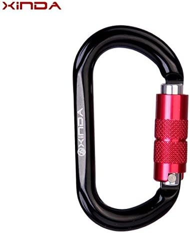 XINDA Tension 25KN Pro Outdoor Climbing Carabiner O-shape Automatic Lock Carabiner Mountaineering Buckle