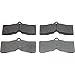 Wagner Brake ThermoQuiet MX8 Semi-Metallic Disc Brake Pad Set