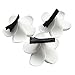 10pcs Hawaiian Artificial Plumeria Foam Flower Hair Clip for Wedding Party Headdress Home Decoration White Yellow