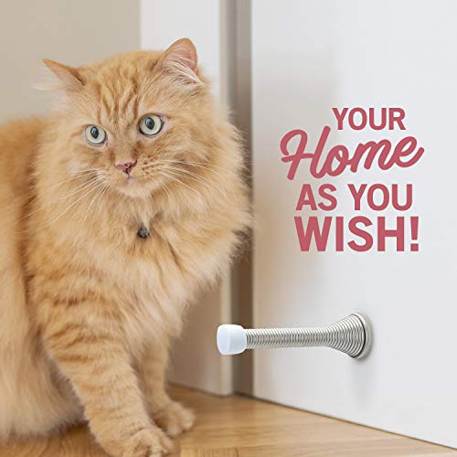 image for JD Jack N'Drill Door Stopper Satin Nickel Finish Door Stop 15 Pack - H