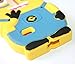 For LG Tribute 2 LS665 Phone Case - Cute Despicable Me Minions Yellow/Blue Soft Rubber Silicone Protection Skin Cover [MobileCentral]