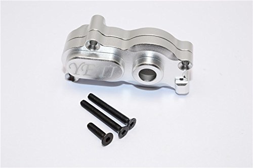 Axial Yeti (AX90026) & Yeti SCORE (AX90068) Upgrade Parts Aluminum Center Transmission Case - 2Pcs Set Silver