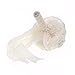 18cm Handmade Wedding Brooch Diamond Bridal Bouquet Satin Rose Flower with Rhinestone Artificial Pearls Beads Decorated for Bride Wedding Supplies--Beige