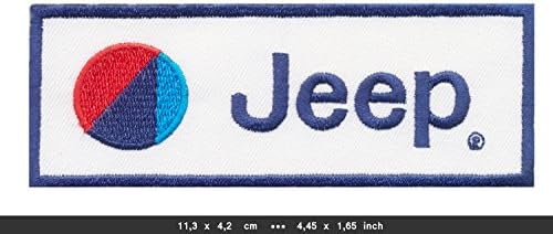 JEEP Iron Sew On Cotton Patches Cars 4x4 SUV Wrangler Cherokee Renegade JP-07 by Patchmaniac
