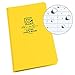 Rite in the Rain Weatherproof Hard Cover Notebook, 4 3/4