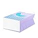 MISS FANTASY M Mermaid Gift Bags Mermaid Party Bags Mermaid Goodie Bag Glitter Treat Bags for Under The Sea Party Mermaid Gifts for Girls Set of 12 (Purple Mermaid 12pcs)