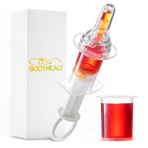 Bodyhealt Baby Medicine Pacifier Dispenser With Oral Syringe
