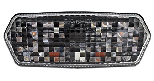 CustomLED Clear Tail Light w/ Integrated Turn Signals & HD Relay fits: 2013-2017 Honda Grom / Grom SF