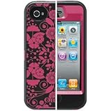 OtterBox Defender Series Case & Holster for Apple iPhone 4 / 4S - Studio Collection - Perennial