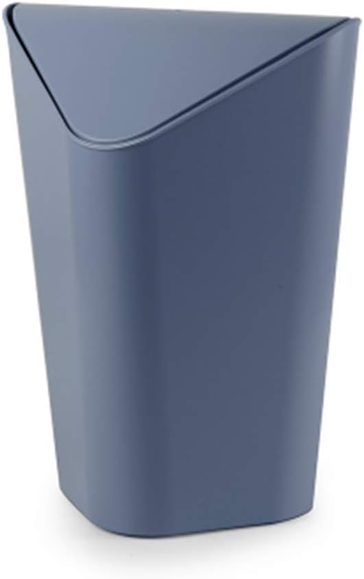 Square Kitchen Waste Bins Creative Triangle Plastic Trash Bin Bedroom