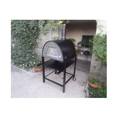 Portable Maximus Oven Finish: Black, Size: 38.5" H x 27.5" W x 27.5" D