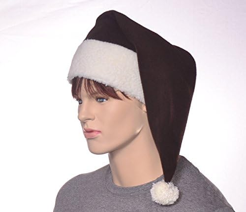 Brown Stocking Cap with Sherpa Headband