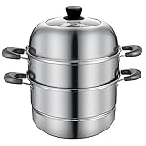 Beeiee Steamer pot for cooking,8.5 Quart,Vegetable