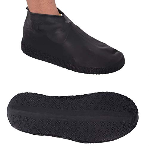 image for Whaline Silicone Shoe Covers, Waterproof Rubber Shoe Protector Reusabl