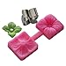 FOUR-C Sugar Craft Tools Flower Fondant and Gum Paste Mold Color Pink