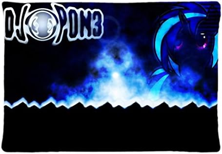 Custom DJ Pon And Rainbow Dash JUSTICE Pillowcase 20x30 Rectangle Soft Cotton Pillow Case one Side Pattern Printed