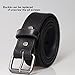 Kmioc Concealed Carry CCW Leather Gun Belt 1 1/2 inch 100% Full Grain Thick Leather Belt for Gun Carry