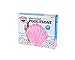BigMouth Inc Giant Inflatable Pink Seashell Pool Float, Funny Inflatable Vinyl Summer Pool or Beach Toy, Patch Kit Included