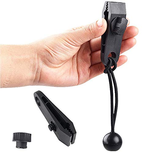Ziyero 20 stuks multifunctionele tentzeilclips, zeilclips, krokodillenmond, clipset, licht, zeer sterk, voor camping… - Image 7