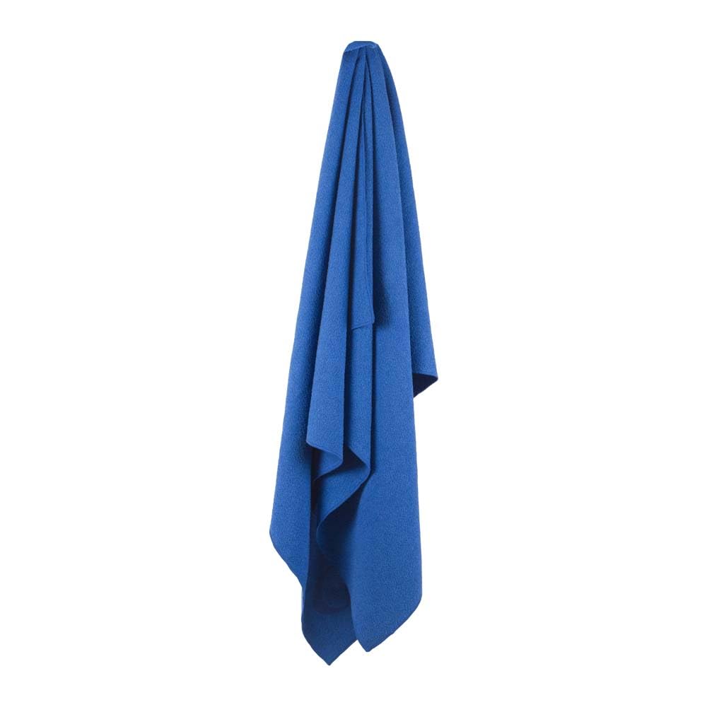 Lifeventure MicroFibre Travel Towel — Compact, Lightweight Quick-Dry Sports & Beach Towel, Sand-Free Design, Large, Blue