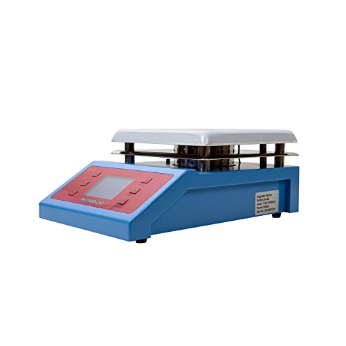 Fristaden Lab SH-4C Digital Magnetic Stirrer Hot Plate, Ceramic Plate 5L Volume, 0~1600RPM, 600W, Dual Control Heating and Stirring